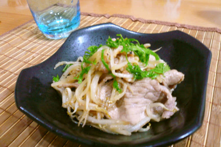 豚ともやしのうまうまっ 味噌炒め レシピ 作り方 By Rinクック クックパッド 簡単おいしいみんなのレシピが353万品
