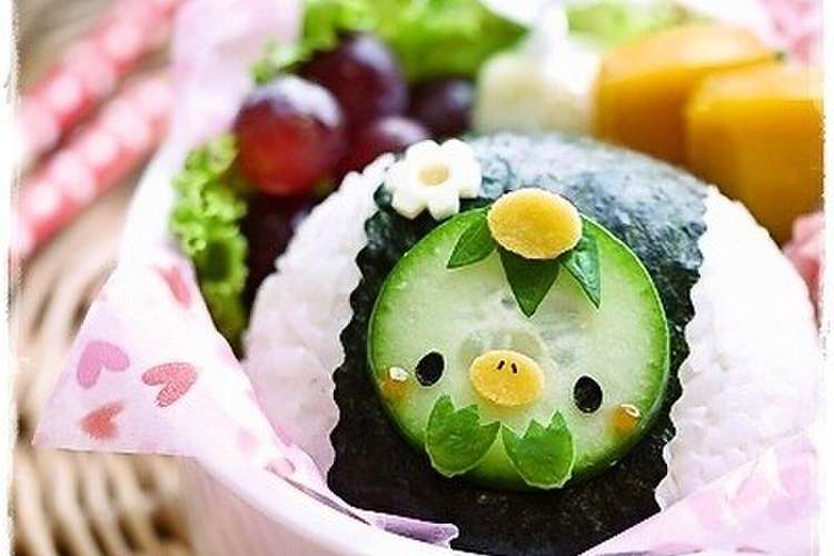 キュウリdeカッパちゃん キャラ弁 レシピ 作り方 By Mai Mai クックパッド 簡単おいしいみんなのレシピが360万品