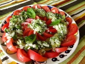 トマトとナスのイタリアンマリネサラダ