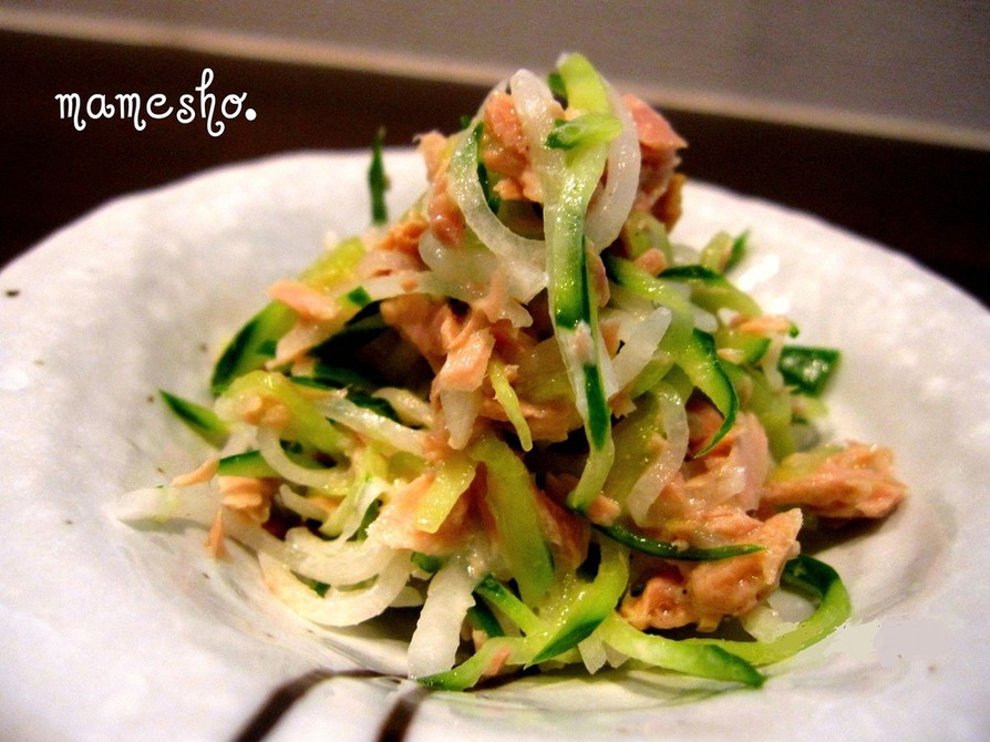 大根とキュウリのサラダ レシピ