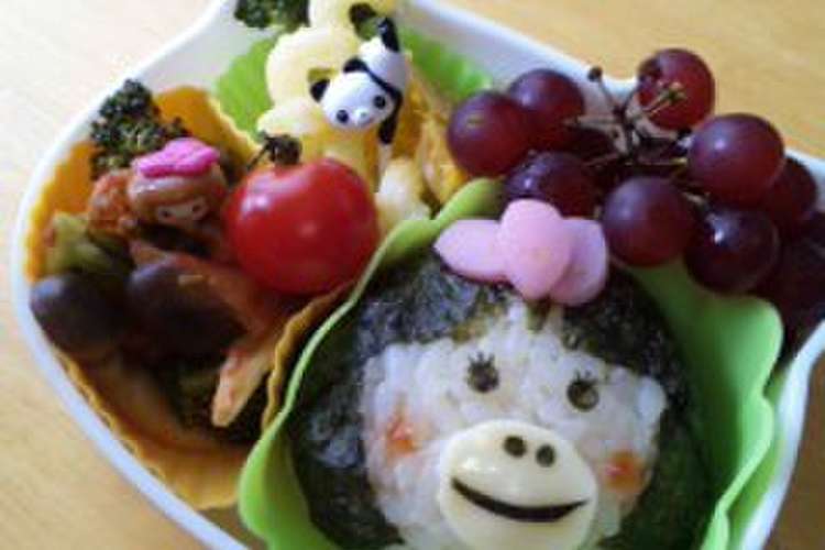 キャラ弁 簡単 ももかっぱちゃん レシピ 作り方 By ｙｕーｍｅｍａｍａ クックパッド 簡単おいしいみんなのレシピが356万品