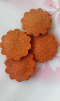 ボリボリ♪豆腐きな粉クッキーの画像