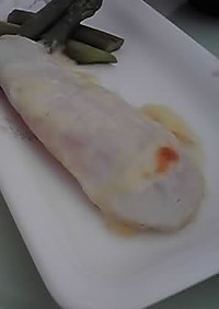 白身魚のチーズ焼き