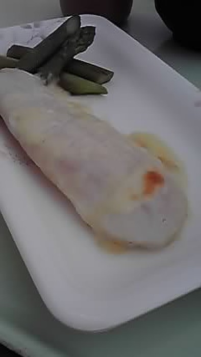 白身魚のチーズ焼きの写真