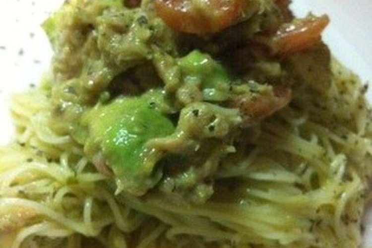 冷製パスタ 市販のソースでジェノベーゼ レシピ 作り方 By Kana クックパッド 簡単おいしいみんなのレシピが356万品