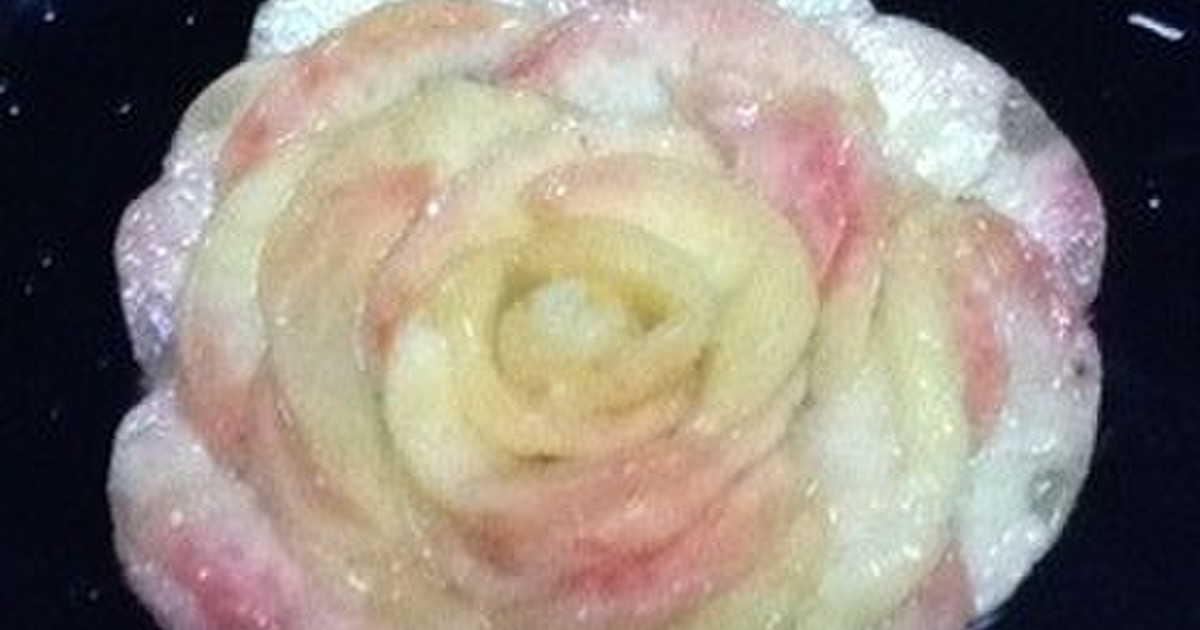 桃一個 冷たく豪華で簡単薔薇の花 切り方 レシピ 作り方 By かまぼこママ クックパッド 簡単おいしいみんなのレシピが355万品
