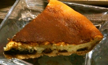 チーズケーキのタルトの画像
