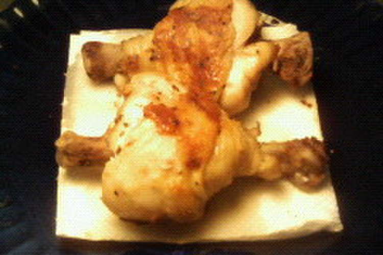骨付き鶏もも肉で原始人のマンガ肉 レシピ 作り方 By 猫クック クックパッド 簡単おいしいみんなのレシピが355万品