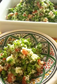 夏野菜のレバノン風タブレ