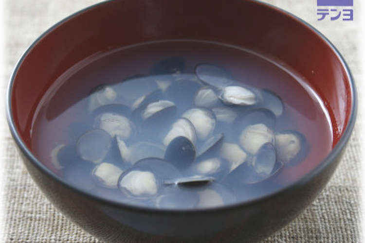 土用のうなぎには 白だしを使ってしじみ汁 レシピ 作り方 By テンヨ クックパッド