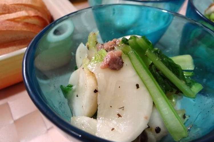 かぶのアンチョビ イタリアンマリネ レシピ 作り方 By Lalahappy1 クックパッド 簡単おいしいみんなのレシピが350万品