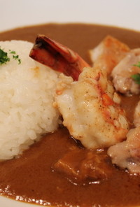 エビとチキン♡ココナッツフレンチカレー♪