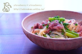 *豚肉とじゃがいものしゃきしゃき炒め*