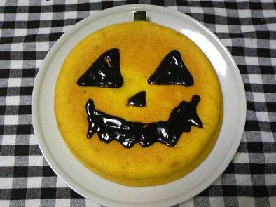 ☆炊飯器で焼く☆ハロウィンかぼちゃケーキの写真