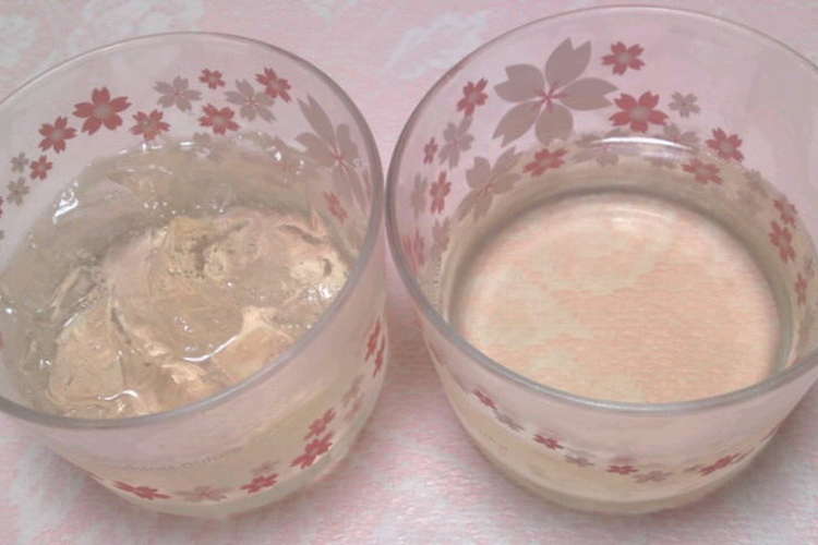 梅酒ゼリー レシピ 作り方 By ｒｉｕ クックパッド 簡単おいしいみんなのレシピが367万品