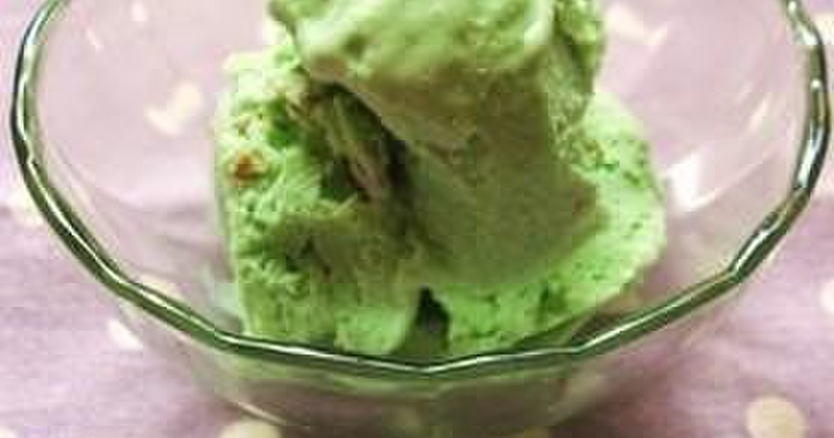 ピスタチオ アイスクリーム by フォレストヒル 【クックパッド】 簡単おいしいみんなのレシピが357万品