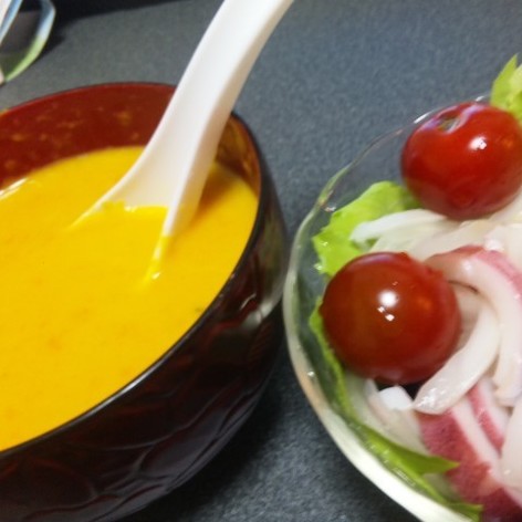 簡単☆我が家のかぼちゃスープ