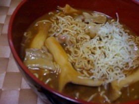 時短☆カレーヌードル