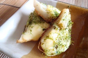 ちくわの青海苔チーズ焼の画像