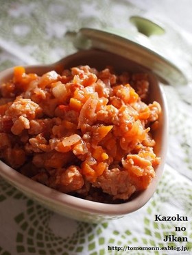【我が家の定番】鶏ミンチdeミートソース