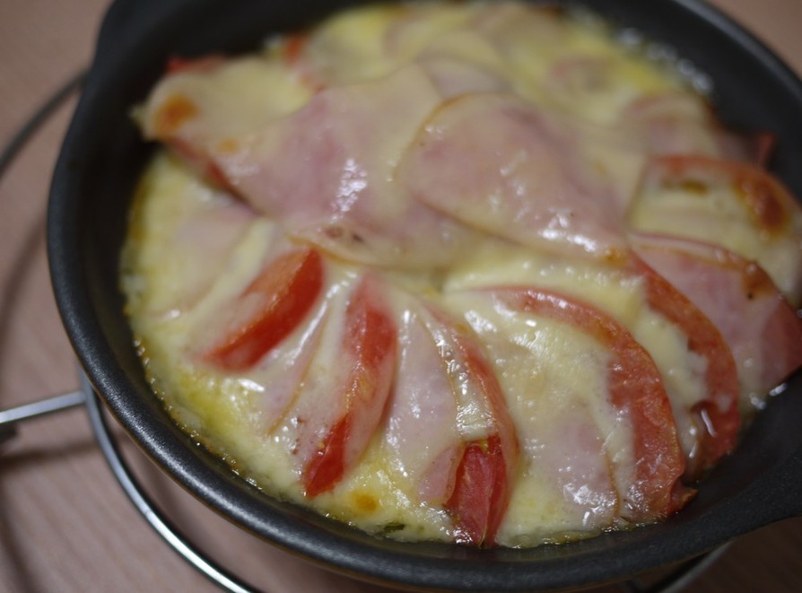 パルメザンチーズのオーブン焼きトマトのレシピ