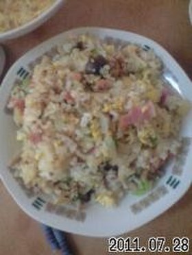きのこ焼き飯