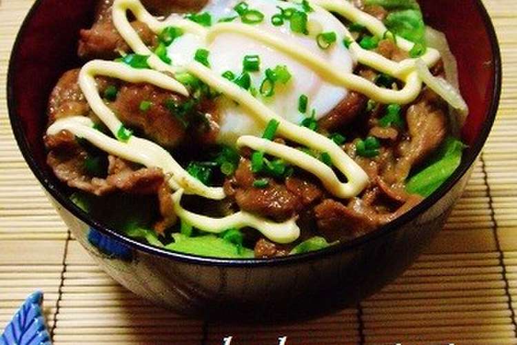 旨いよ レタス豚丼 レシピ 作り方 By Shokenママ クックパッド 簡単おいしいみんなのレシピが366万品