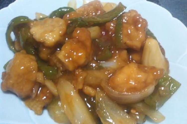 惣菜の鶏から揚げを使った酢豚風 レシピ 作り方 By テレグノ クックパッド 簡単おいしいみんなのレシピが352万品