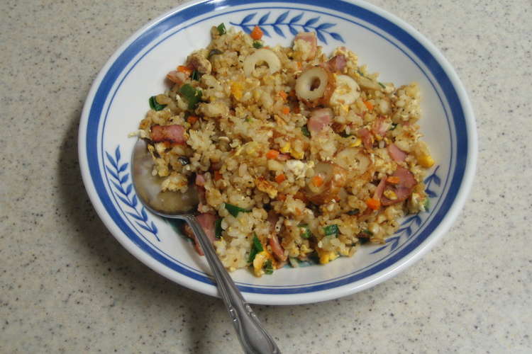 旨いい 中華調味料でチャーハン レシピ 作り方 By 茂茂治 クックパッド