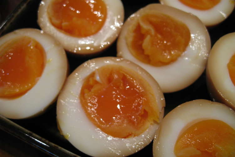 簡単 漬けるだけ 煮玉子 レシピ 作り方 By あきあおあか クックパッド 簡単おいしいみんなのレシピが353万品