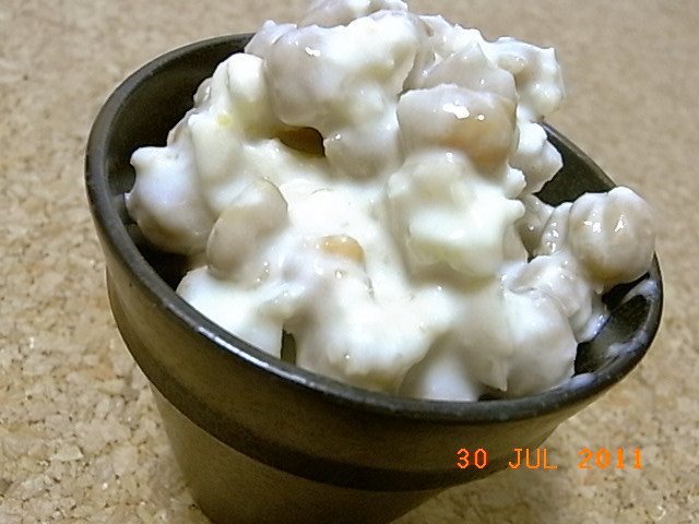 ひよこ豆のクリームラムの画像
