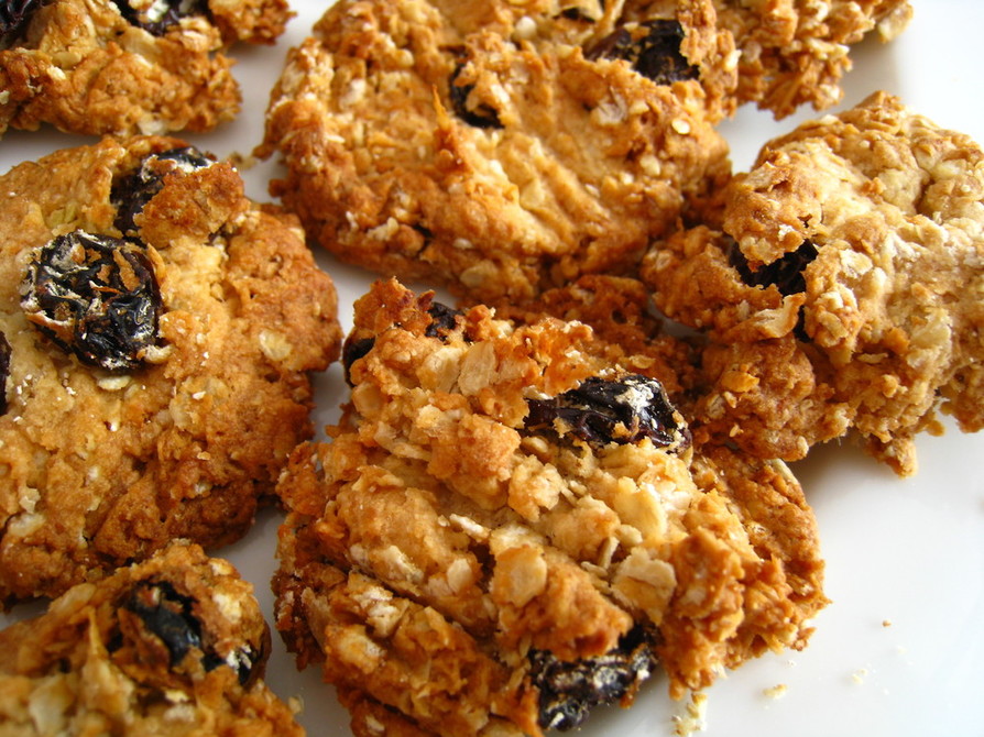 全粒オートミールクッキーのレシピ