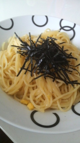 簡単!コーンスープDEパスタ