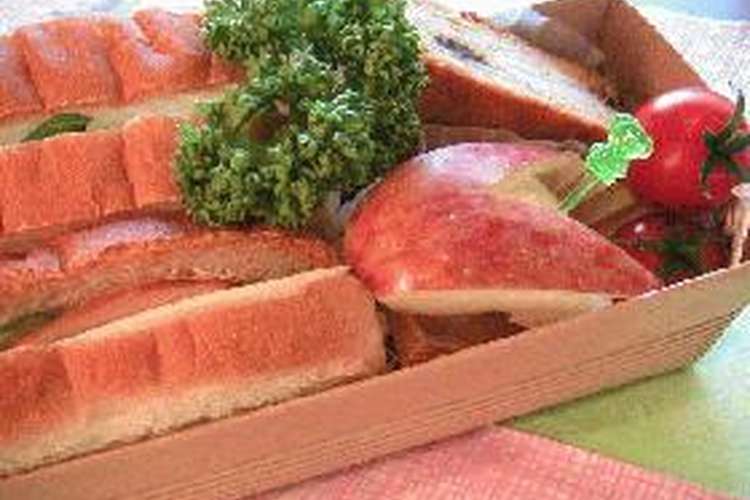 イギリスパンサンドのお弁当 For女子高生 レシピ 作り方 By きなり クックパッド