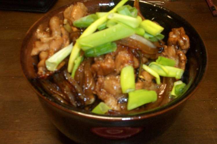 家で作る美味しい豚丼 レシピ 作り方 By お料理大好き小学生 クックパッド