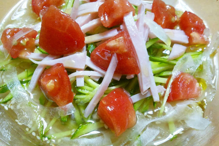 麺つゆに飽きたら冷たいスープそうめん レシピ 作り方 By くみやむ クックパッド 簡単おいしいみんなのレシピが360万品