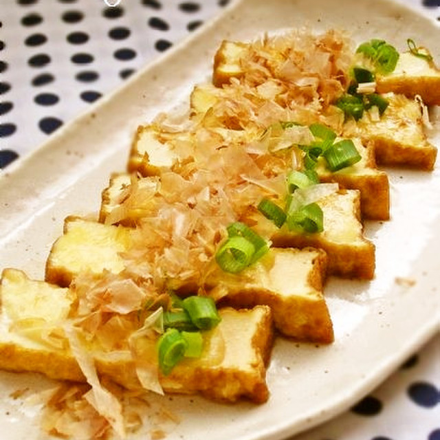 トースターで 厚揚げのとろりチーズ醤油焼 レシピ 作り方 By Runmama クックパッド