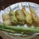 野菜と海鮮の串天盛