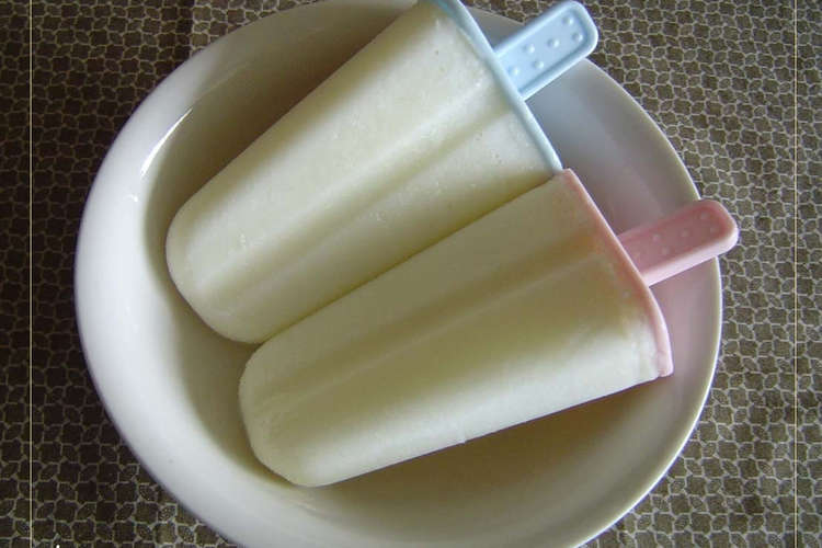 簡単 練乳アイスキャンディー レシピ 作り方 By Haruru クックパッド 簡単おいしいみんなのレシピが359万品