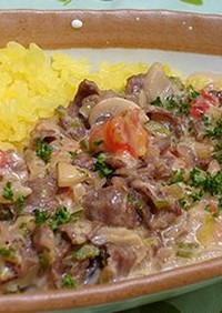 白いハヤシライス