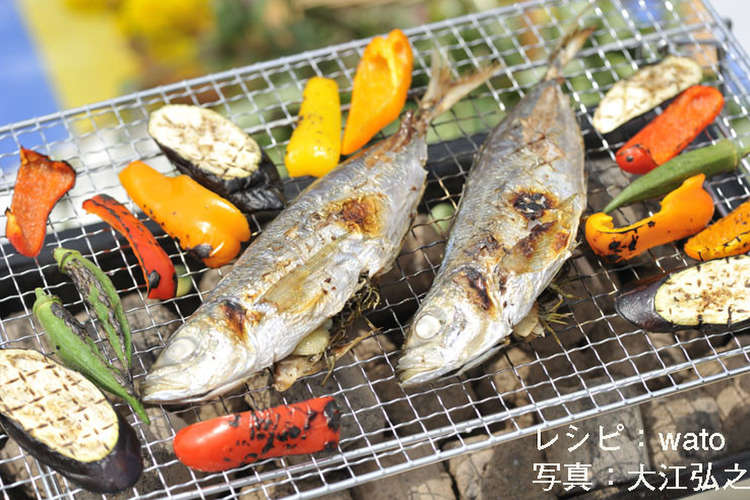 バーベキューでお魚 ハーブ焼き レシピ 作り方 By Littlegift クックパッド 簡単おいしいみんなのレシピが367万品