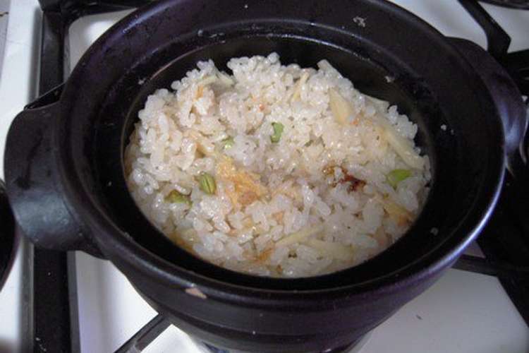松山あげでこっくり 新生姜ご飯 レシピ 作り方 By Oliva16 クックパッド