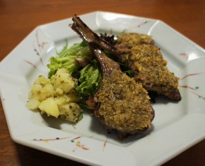 クリスピーパン粉ポークチョップのレシピ