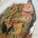 鮭と小松菜の簡単トマト煮