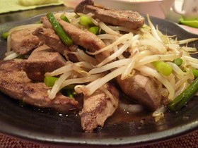 なんちゃって?簡単 ☆ レバニラ炒め ☆