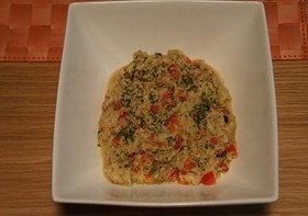 エジプト料理 焼きナスのサラダ