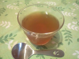 大人の渋いほうじ茶ゼリー(寒天)