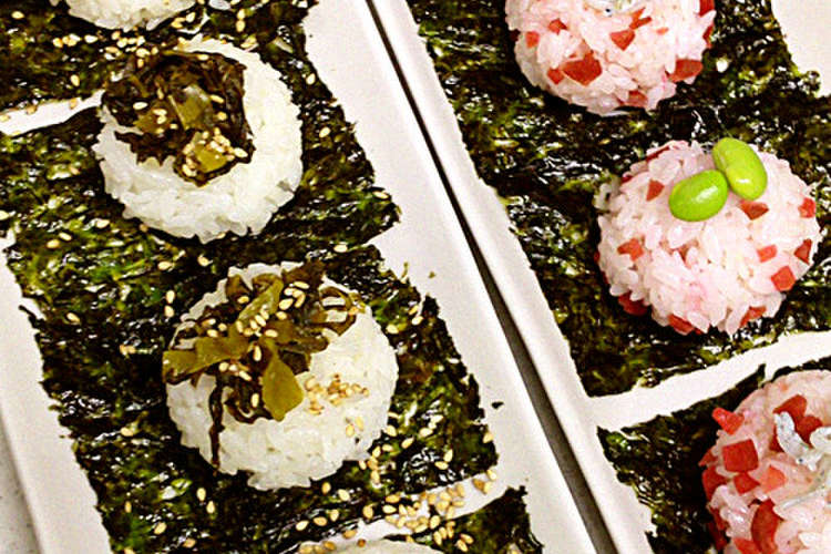 おもてなしに 韓国海苔の一口ご飯 レシピ 作り方 By 食い倒れ女子 クックパッド 簡単おいしいみんなのレシピが360万品