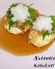 和風豆腐ハンバーグ✿~大根おろしソース~