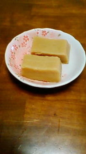 レンジで簡単!もちもちきなこ ういろう